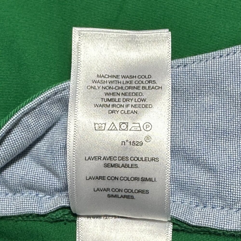 Polo Ralph Lauren Mens Size 36 Billiard Green Classic Fit 6" Stretch Chino Short - Picture 8 of 11
